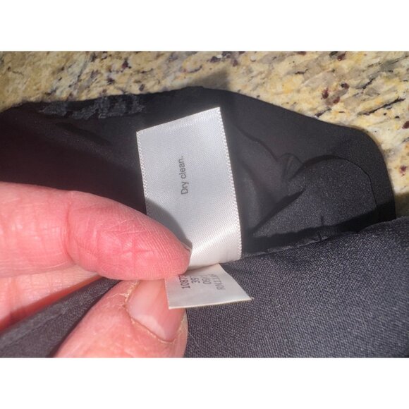 NWT Lane Bryant Womens Black Lace Overlay Blazer Plus Size 28 Evening Wear Party - Picture 8 of 12